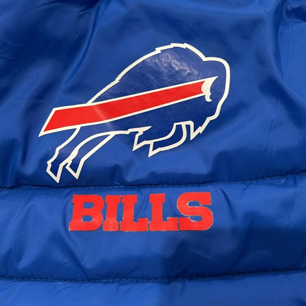 🎉Host Pick 4x🎉Buffalo Bills Pet NFL Puffer Vest Size M - Picture 5 of 16